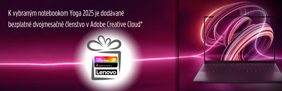 Lenovo, Adobe Creative Cloud zadarmo